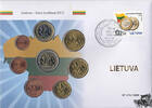 Litauen Euro Numisbrief Litauen 2015 - Euro-Einfühung -