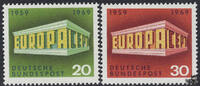 Deutschland Deutschland 1969 ** - EUROPA, Tempelform -