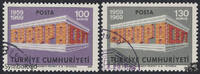 Türkei Türkei 1969 o - EUROPA, Tempelform -