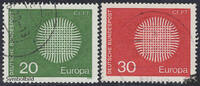 Deutschland Deutschland 1970 o - EUROPA, Sonne -