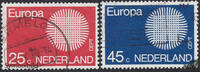 Niederlande Niederlande 1970 o - EUROPA, Sonne -