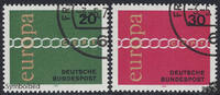 Deutschland Deutschland 1971 o - EUROPA, Brüderlichkeit -