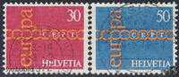 Schweiz Schweiz 1971 o - EUROPA, Brüderlichkeit -