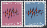 Schweiz Schweiz 1972 ** - EUROPA, Sterne -