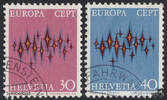 Schweiz Schweiz 1972 o - EUROPA, Sterne -