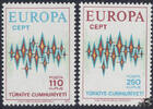 Türkei Türkei 1972 ** - EUROPA, Sterne -