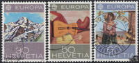 Schweiz Schweiz 1975 o - EUROPA, Gemälde -