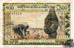 500 Francs 1978 - Senegal - schön -