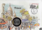 Ungarn Numisbrief - Frankreich 1982 -