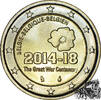 Belgien 2 Euro 2 Euro 2014 - 100 J. Beginn 1. WK -