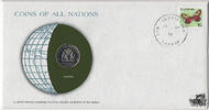 Guyana Numisbrief - Guyana, Coin of all Nations -