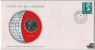 Hongkong Numisbrief - Hongkong, Coin of all Nations -
