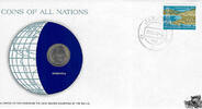 Indonesien Numisbrief - Indonesien, Coin of all Nations -