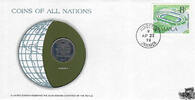 Jamaika Numisbrief - Jamaika, Coin of all Nations -
