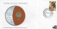 Nepal Numisbrief - Nepal, Coin of all Nations -