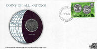 Swasiland Numisbrief - Swasiland, Coin of all Nations -