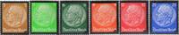 DR 1934 **, Trauermarken Hindenburg -