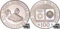 100 Dinar 100 Dinar 1983 - Bobfahrer -
