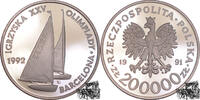 200000 Zloty 200000 Zloty 1991 - Segelschiff, Olympiade Barcelona -