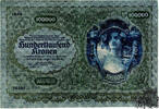 100.000 Kronen 1922 - Österreich - sehr schön -