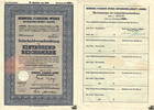 1000 Reichsmark 1943 - Henschel- Flugzeug-Werke AG Kassel, 1943, Anleihe 4 %. -