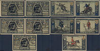 Österreich 0,50 - 2 Mark - Sparkasse der Stadt Stolp, Notgeld, Deutschland (1922) -