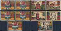 Österreich 0,50 - 2 Mark - Sparkasse der Stadt Stolp, Notgeld, Deutschland (1922) -