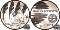 Portugal 8 Euro 8 Euro 2005 - 60 Jahre Ende des 2. Weltkrieges -