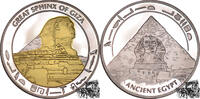 Ägypten Medaille - Große Sphinx von Gizeh, Ancient Egypt -