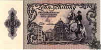 10 Schilling 1950 - 2.Republik, 2.Auflage - bankfrisch -