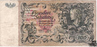 100 Schilling 1949 - 2.Republik - schön -