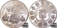 Chile 5000 Sucre(s) 5000 Sucres 1991 - Ecuador, Ibero-American -