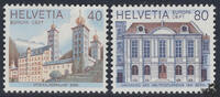 Schweiz Schweiz 1978 ** - EUROPA, Baudenkmäler -