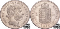 1 Gulden 1871 KB  1 Gulden 1871 KB - Österreich / Ungarn f.vz.