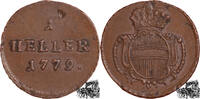 1 Heller 1779 Österreich 1 Heller 1779 vz.