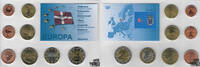 Dänemark 0,01-2 Euro KMS - Probe - Dänemark 2006, Prestige Specimen Set -