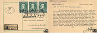 Österreich Österreich Brief 1954 - 1 S - 300. Geburtstag von Michael Rottmayr - Kombination - Reko -