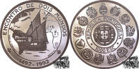 1000 Escudo ohne Jahr Portugal 1000 Escudo 1992 - Treffen der zwei Welten, Ibero-American-Serie PP