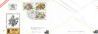 Österreich Österreich FDC 1974 - 2 S-4 S - Wiener Internationale Gartenschau WIG 1974 - Satz - Reko -