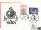 Österreich Österreich FDC 1973 - 4 S - 50 Jahre Interpol - E.-K. Wien und Paris -