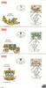 Österreich Österreich FDC 1972 - 1,50 + 2,00 + 2,50 S - Kunstschätze Österreich - Satz -