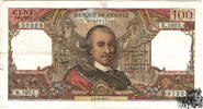 100 Francs 1976 - Frankreich - sehr schön -