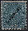 Österreich 1919 o, 2 Kronen mit Aufdruck Deutschösterreich, L 11 1/2 -