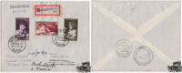 Deutschland Saarland - Nr. 344-46 Volkshilfe Gemälde (IV) Ersttag FDC 1953 -