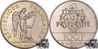Frankreich 100 France 100 Francs 1989 - Frankreich, Menschenrechte -
