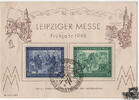 Deutschland Alliierte Besetzung - Gemeinschaftsausgabe Nr. 967-68 Leipziger Messe 1948 -