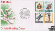 Papua Neuguinea Papua-Neuguinea - Nr. 702-05 FDC Kunsthandwerk -