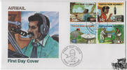 Papua Neuguinea Papua-Neuguinea - Nr. 781-84 FDC 100 Jahre Radio -