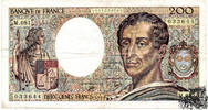 200 Francs 1990 - Frankreich - sehr schön -