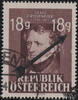 Österreich - Nr. 810 II o 18 Groschen 1947 75. Todestag von Franz Grillparzer -